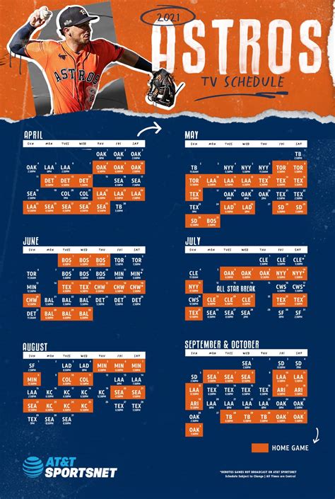 astros 2023 schedule printable with times